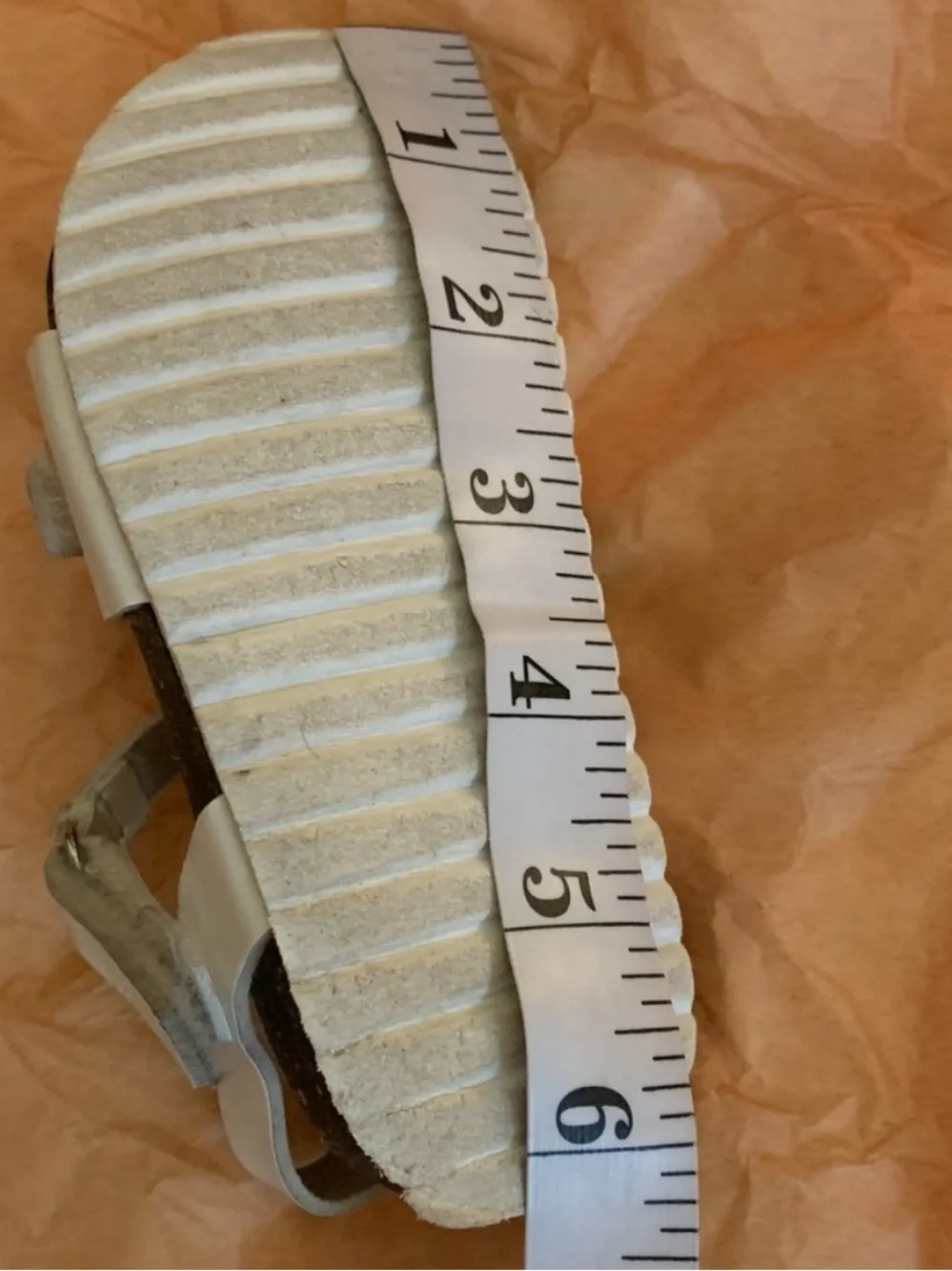 Cat & Jack White Buckle Strap Kids Sandals 11